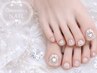 【フットネイル】FOOT10本アートし放題 ¥8900