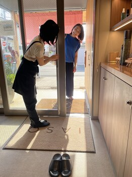 イアソ(IASO)/ご来店の様子