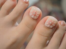 ◆FOOTネイルアート2本◆