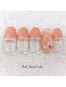 ノアブルーバードネイルズ(Noah' bluebird .nails)/Noah'オリジナル春ネイル＊H