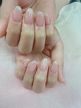アイリッシュネイル 久屋大通店(Irish Nail)/mao×ラメちらし