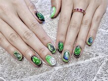 ティーエス ネイル ガーデン(T.S Nail Garden)/グリーンマグネットネイル