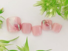 ジェルネイルDRYケア込¥9460