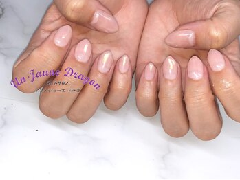 アン ジョーヌドラゴ/【自爪ネイル】オーロラネイル
