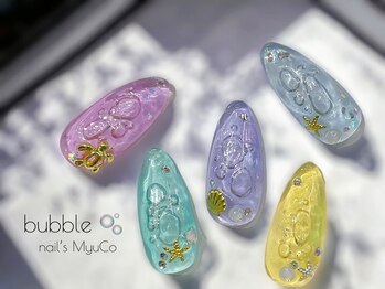 ネイルズミューコ(nail's MyuCo)/バブルネイル