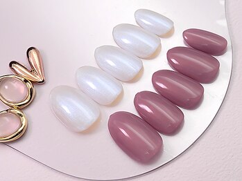 ワンラブネイルズ 新橋店(OneLoveNails)/パール系ワンカラー 3990円