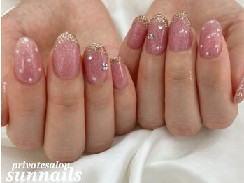 サンネイルズ(sun nails)/4本アート