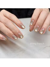 エンズネイル(O’s nail)/スキニーフレンチネイル