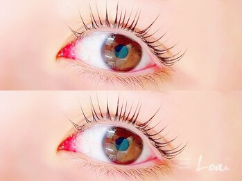 ロア 京都駅前店(Loa)の写真/[京都/韓国アイドル風束感まつ毛パーマ］ハリ・コシアップ◎話題のケラチントリートメントでお悩み解決♪