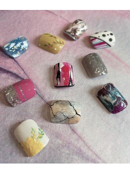 ジル アイラッシュアンドネイル(Jill)/☆選べるフットネイルデザイン☆