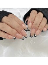 クリア(Clear)/ブラック×ピンク