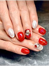 アタラクシア(Ataraxia)/紅白ネイル！