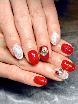 アタラクシア(Ataraxia)/紅白ネイル！