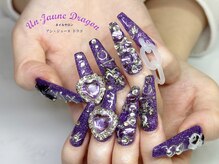 アン ジョーヌドラゴ/【ロングネイル】パープルネイル