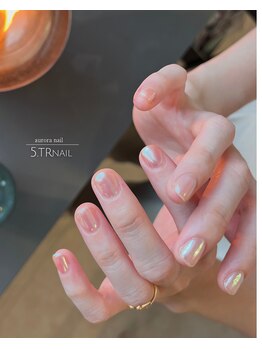 ゴトラネイル(5.tr_nail)/オーロラミラーネイル