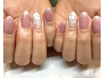 ネイルクイックオアシス ペリエ千葉店/ハンドジェルコース+アート