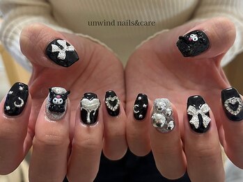 アンワインド ネイルアンドケア(unwind nails&care)/パーツ付け放題