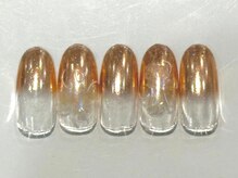 イヴ 新浦安店(Eve)/ミラーグラデフラワーネイル