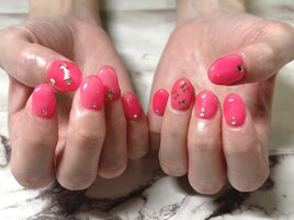 ☆クリアピンクネイル☆