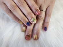 セレクト(Select)/カラフルニュアンスネイル