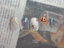 マグネットハロウィンネイル
