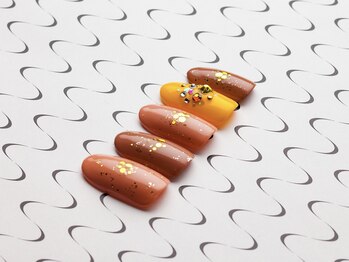 アデリー(ADELIAE)/【単色カラー】+ストーンアート