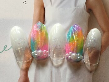 お気軽ビューティエーヴィヒ(Ewig)/8月キャンペーンネイル♪