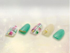 ツイードネイル