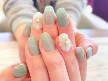 美容室 トムソーヤ/お客様ネイル☆