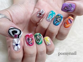 ポミーネイル 新宿西口店(pomy nail)/ハンドやり放題 10本アート