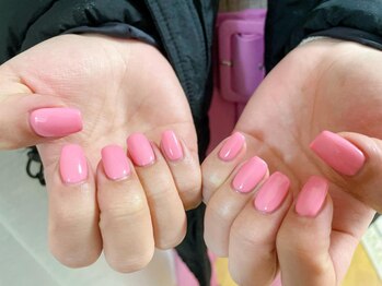 キキネイル 二子玉川(kikinail)/ピンクワンカラー