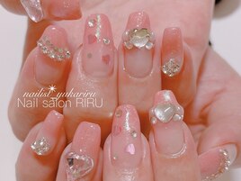 ハートネイル/グラデーション