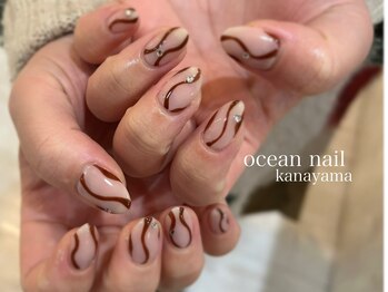 オーシャンネイル 金山店(Ocean Nail)/＃ニュアンスネイル