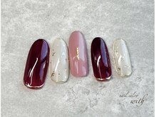 ウィズ 神戸(with)/ミラーアートネイル