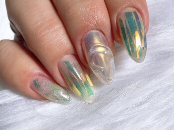 ネイルズ とんぷそん/ぷるつやニュアンス♪