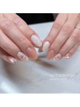 エンズネイル(O’s nail)/ミラーネイル