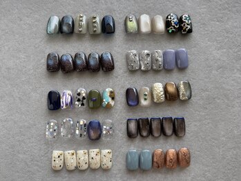 リーカ(Rihka)の写真/≪ネイルデザインでお悩みの方にオススメ★≫定額ネイルで毎月のご褒美を♪あなたの指先が輝くサロン！