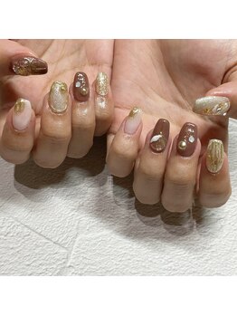 クリスマスネイル