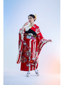 ヘアーアンドメイクアップスタジオ アチャ(Hair Make Up Studio Accha)/久遠byaccha振袖レンタル