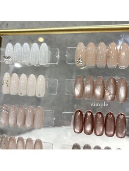 ネイルサロン アデル(Adele)/ワンホンsimple定額~*。