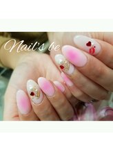ネイルズ ビー 南昭和町本店(Nail's be)/チークネイル