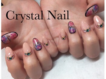 クリスタルネイル ボンベルタ橘店(CRYSTAL NAIL)/ゴージャスネイル