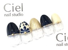 シエルネイルスタジオ 新宮店(Ciel nail studio)/【7680円】フラワーデザイン☆