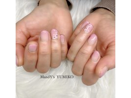 桜/ピンクグラデーション/春