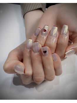クリスタルネイルサロン(Crystal Nail)/オーロラフレンチ