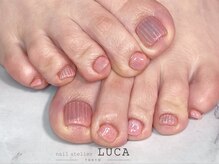 ネイルアトリエルカ(nail atelier LUCA)/M-697 大人可愛いバカラネイル