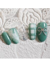 パラジェル＊リボンネイル