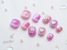 キュアネイル(Qa Nail)/七五三☆キッズ用ネイルチップ