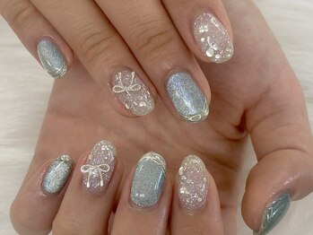 ディーネイル 池袋(D-nail)/【山崎】夏デザコン8番