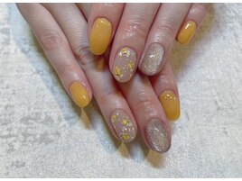 【パラジェル】押し花ネイル